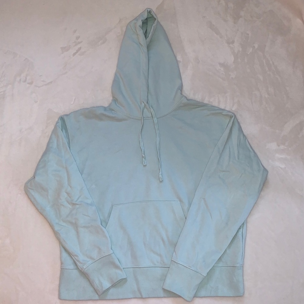 Uniqlo mint green sweatshirt